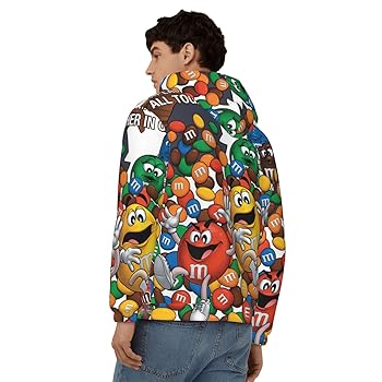 M&M's キャラクター ジップアップジャケット Amazon.co.jp: [Yansijiu] エムアンドエムズ アメリカ